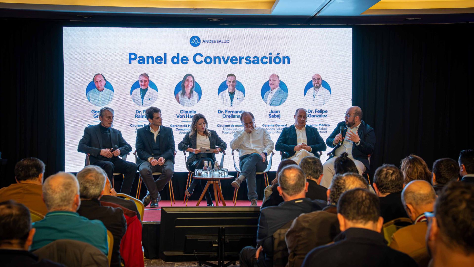 Andes Salud Puerto Montt presenta su Plan 2030 con una inversión de $20 mil millones ante más de 250 médicos de la Región de Los Lagos