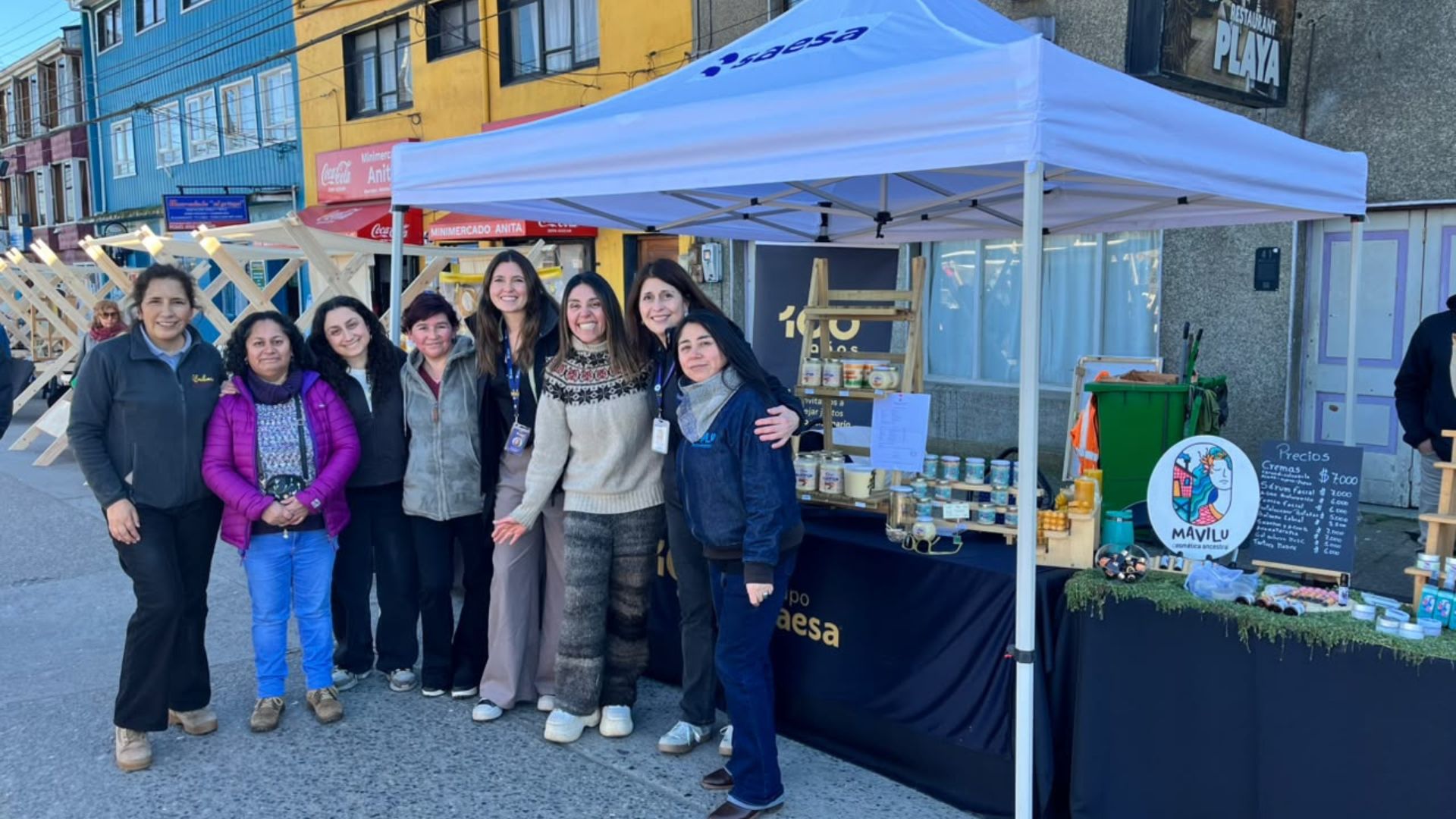 Saesa impulsa el emprendimiento femenino con participación de seis ganadoras de “Mujeres con Energía” en Avenida Chiloé