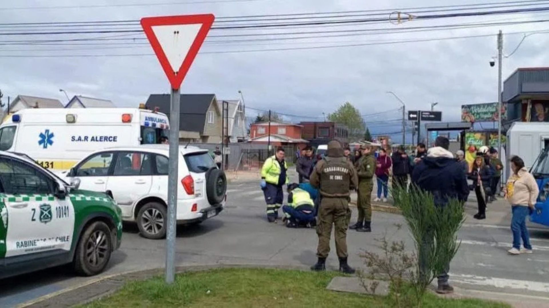 Carabinero queda gravemente lesionado tras ser atropellado durante procedimiento en Alerce