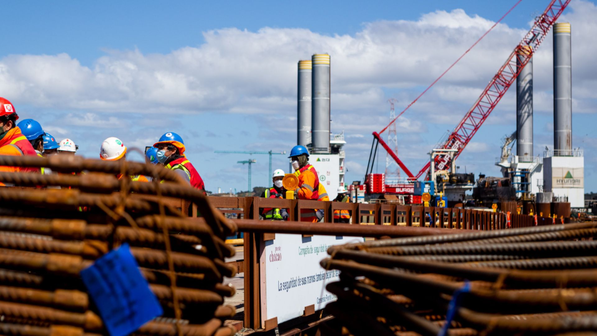 Alerta sindical por llegada de trabajadores chinos al Puente Chacao