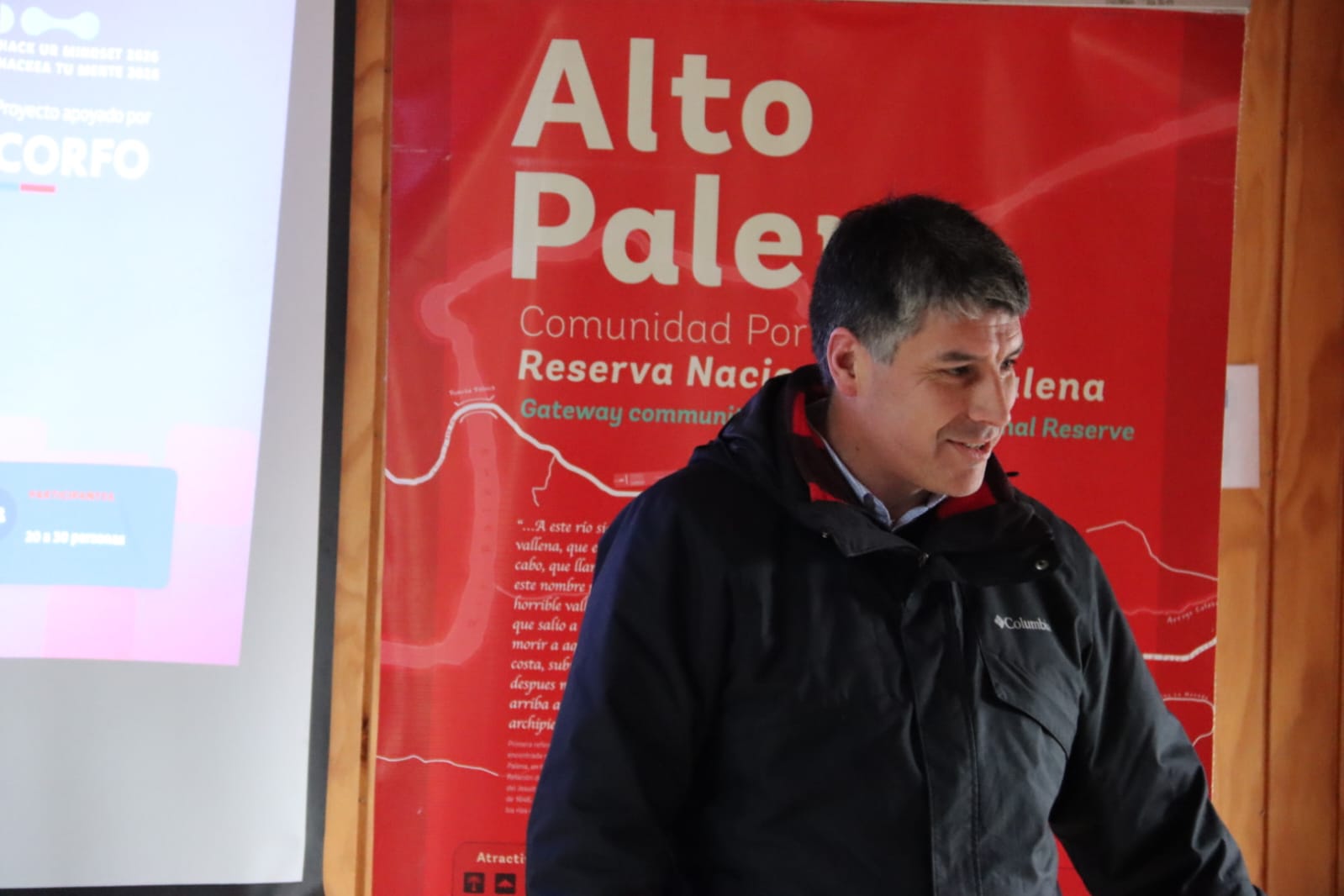 Corfo Los Lagos reúne a 55 personas en Puerto Ramírez y refuerza su compromiso con emprendedores de Palena y Chaitén