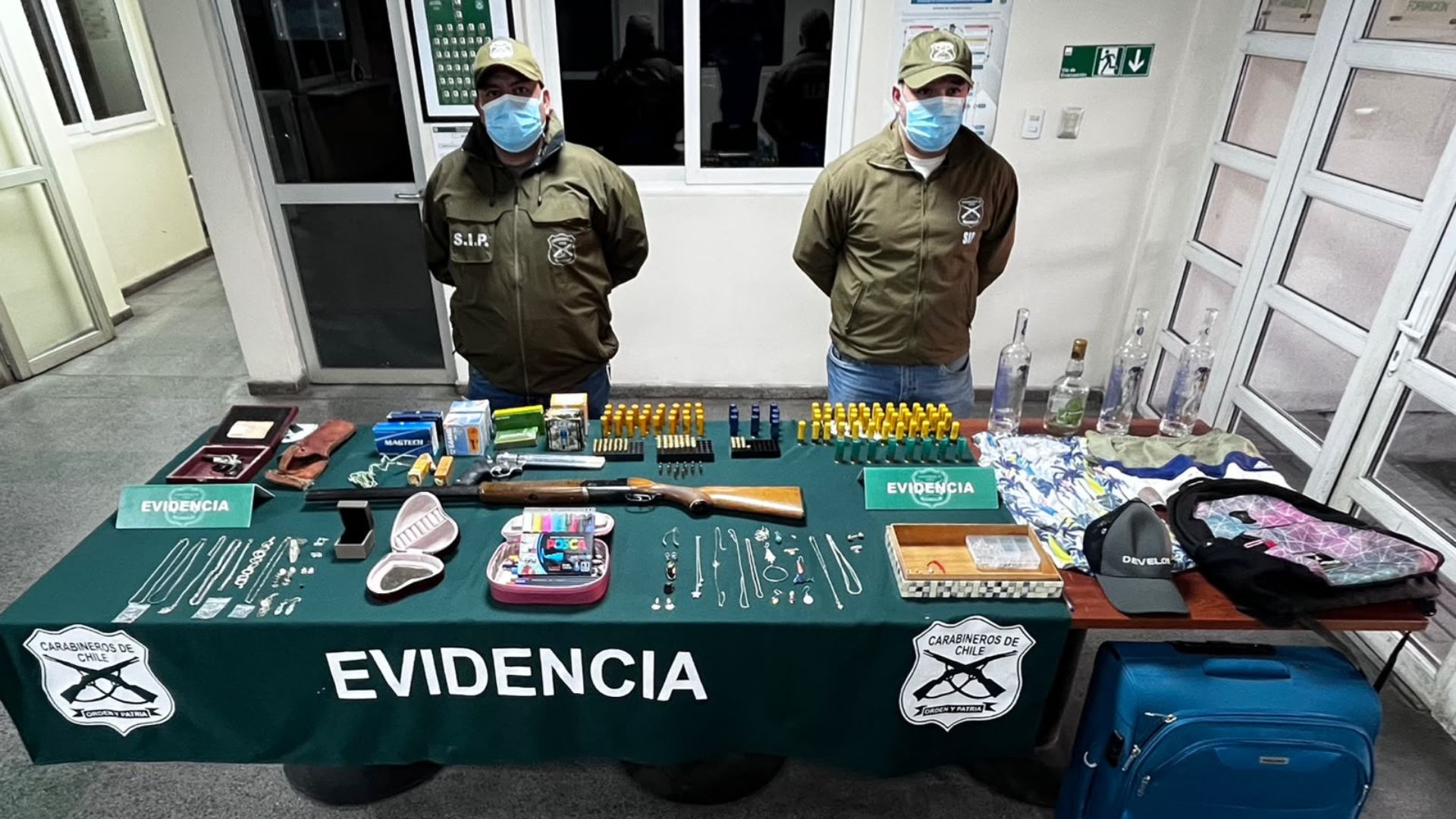 Quellón suma tres detenidos por robo en vivienda y decomiso de armas