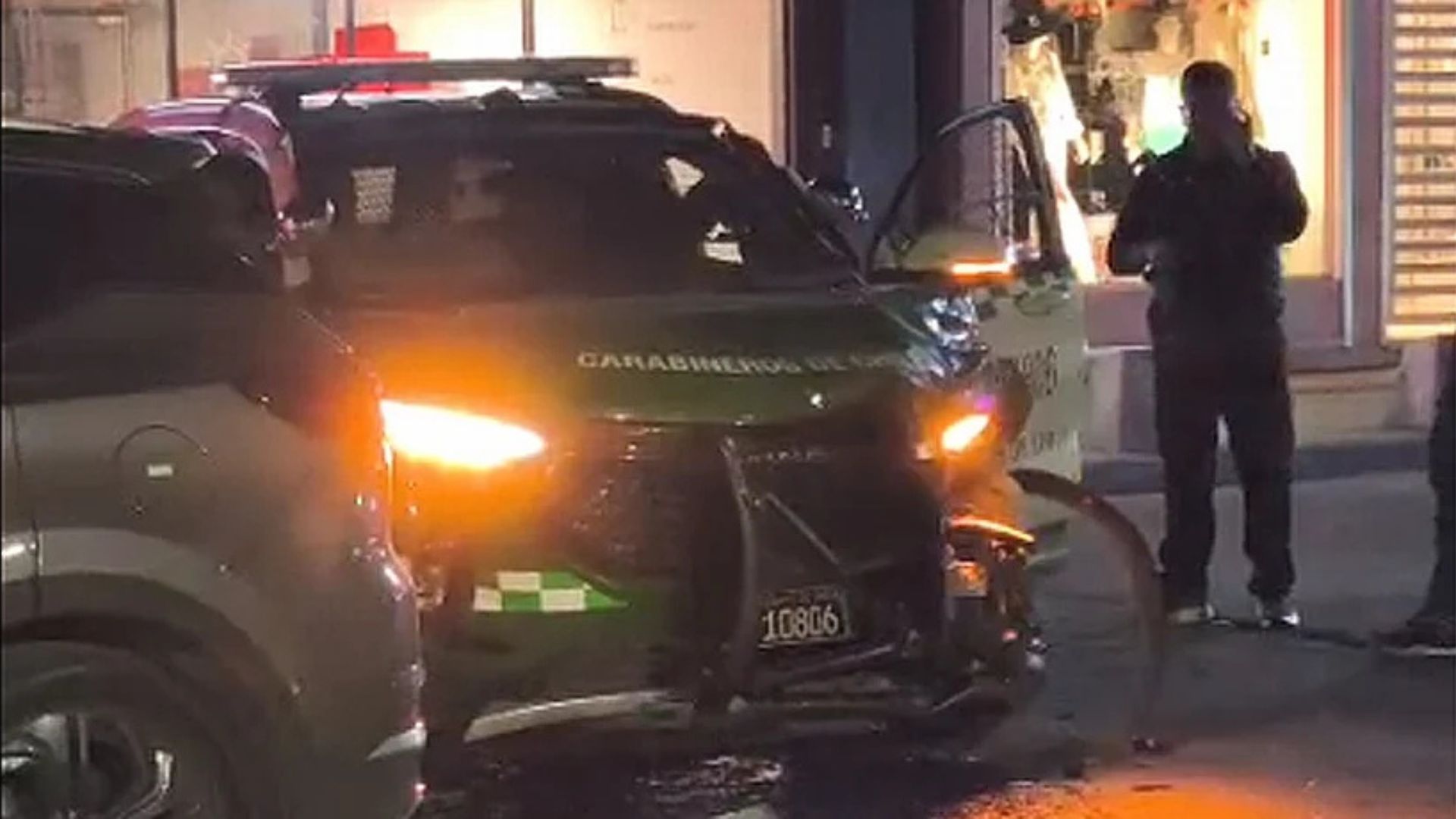 Seis lesionados en accidentes de tránsito en Castro y Chonchi, uno de ellos un carabinero con fractura