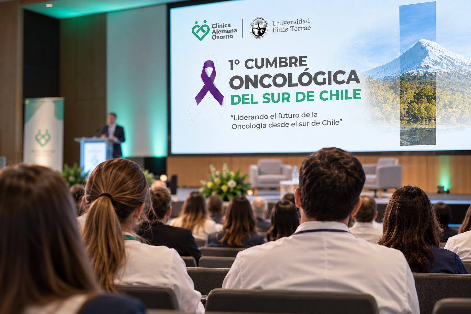 Clínica Alemana Osorno y Universidad Finis Terrae realizarán 1era Cumbre Oncológica para profesionales del sur